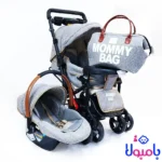 سرویس کالسکه 4 تیکه MOMMY BAG طرح اکو