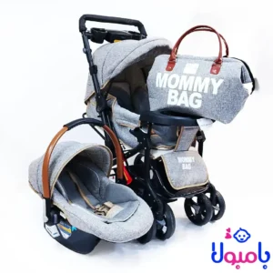 سرویس کالسکه 4 تیکه MOMMY BAG طرح اکو