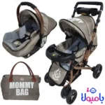 سرویس کالسکه 4 تیکه MOMMY BAG طرح اکو