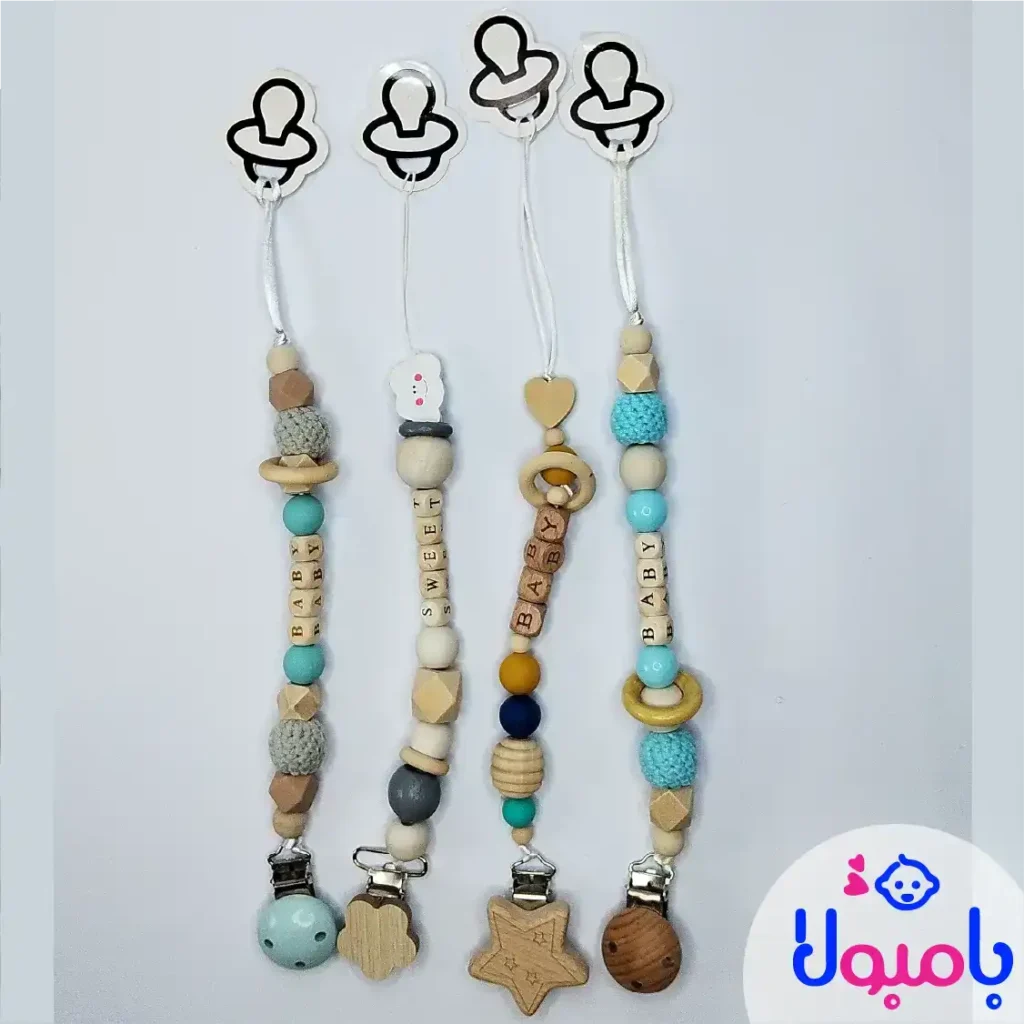 زنجیر پستانک مهره دار
