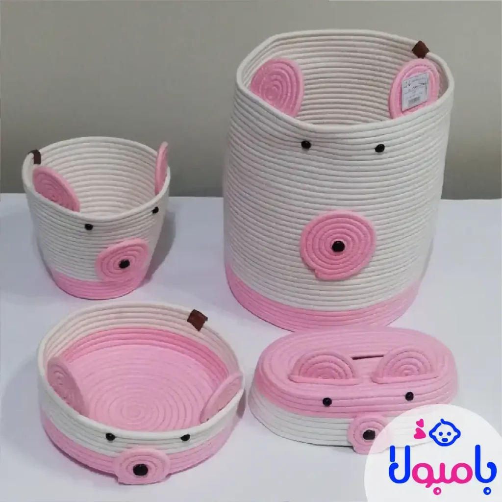 ست قیطونی نظم دهنده ی اتاق نوزاد