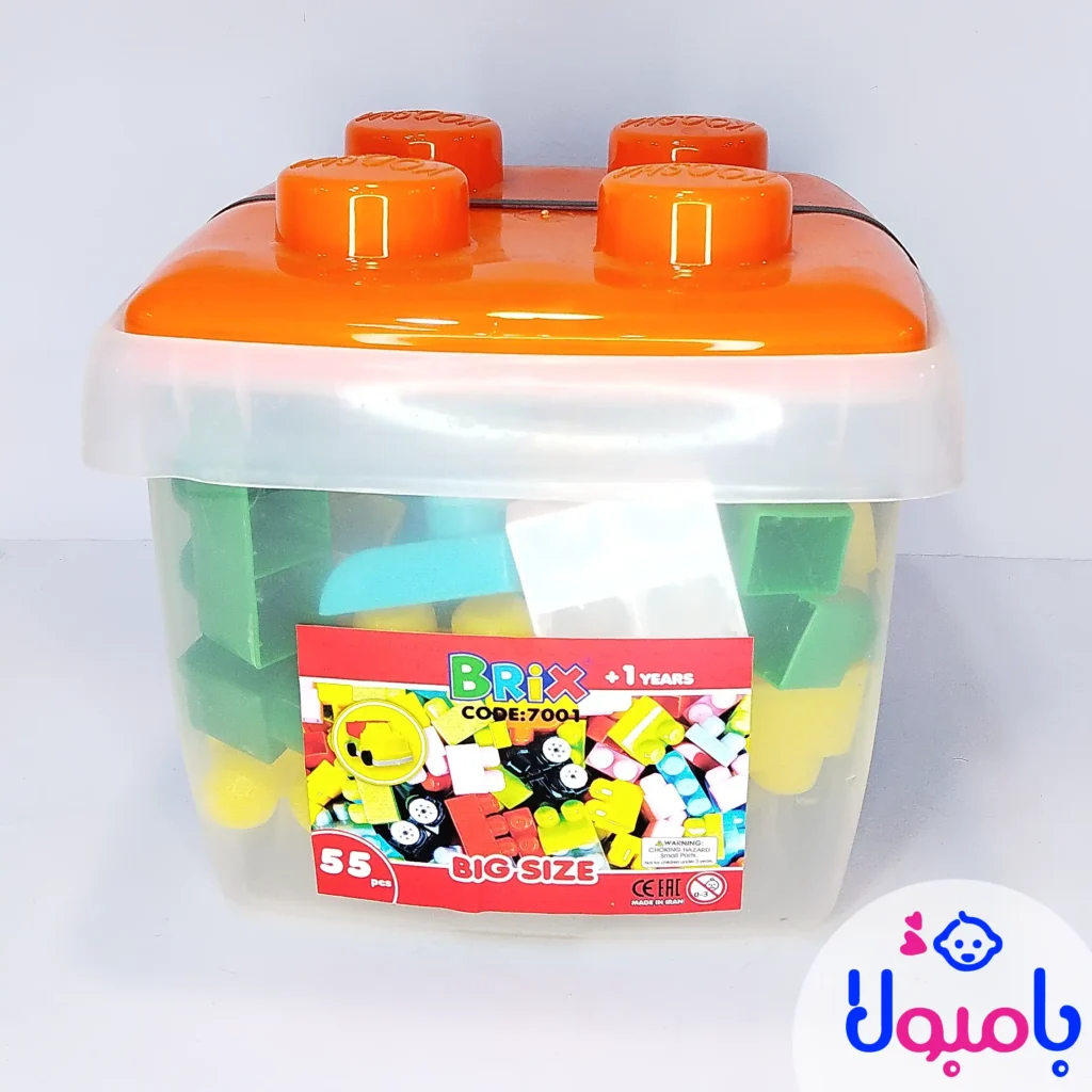 لگو سطلی بریکس همراه با سطل نگهدارنده