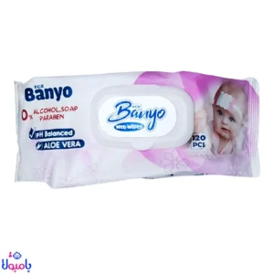 دستمال مرطوب بانیو 120 عددی