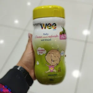 دستمال مرطوب آلوئهورا و روغن زیتون