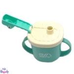 لیوان نیدار و دستهدار ۲۶۰ میلیلیتر JIAYI Baby با رنگ سبزآبی و نارنجی