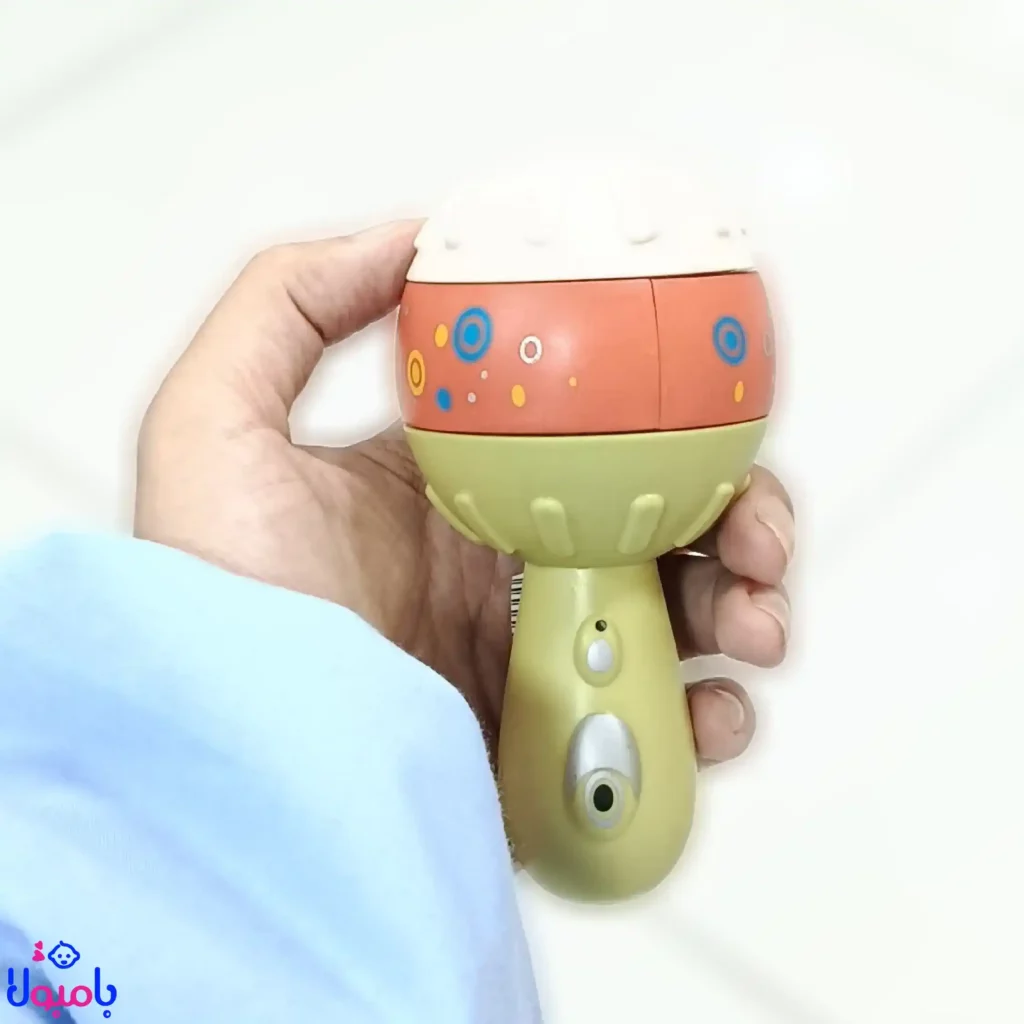 جغجغه کودک مدل چکش شنی