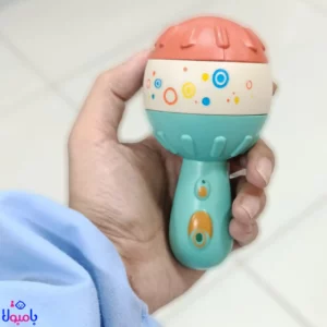 جغجغه کودک مدل چکش شنی