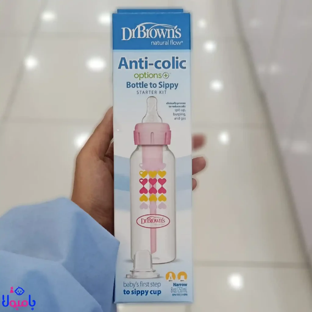 شیشه شیر دکتر براونز ۶ ماهگی