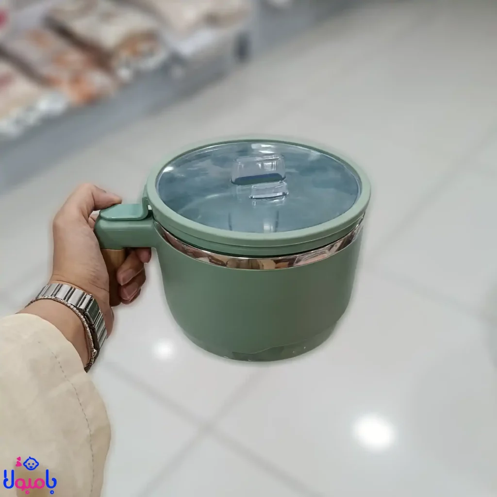 ظرف غذای داخل استیل