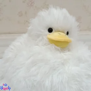 عروسک اردک پرز بلند سفید