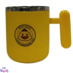 لیوان استیل دسته دار