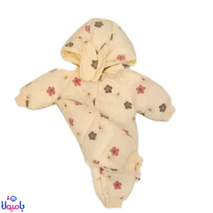 کاپشن سرهمی دخترانه گل گلی