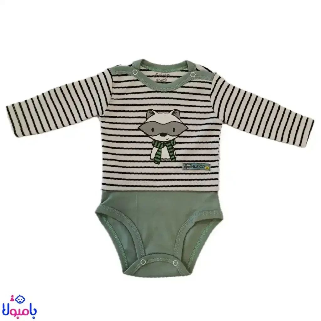 بادی آستین بلند بچه گانه اسپیکو طرح رافائل