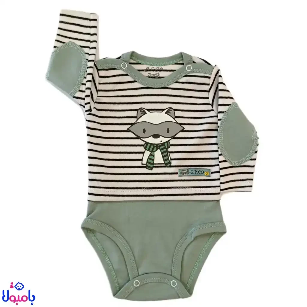 بادی آستین بلند بچه گانه اسپیکو طرح رافائل