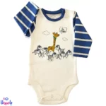 بادی آستین بلند پسرانه نیلی طرح فرندز