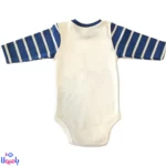 بادی آستین بلند پسرانه نیلی طرح فرندز