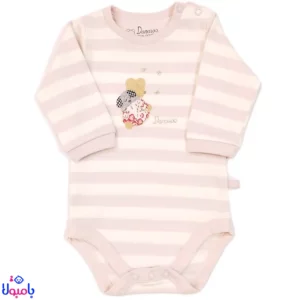 بادی آستین بلند دخترانه دانالو طرح ویولت