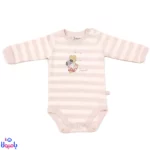 بادی آستین بلند دخترانه دانالو طرح ویولت