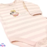 بادی آستین بلند دخترانه دانالو طرح ویولت