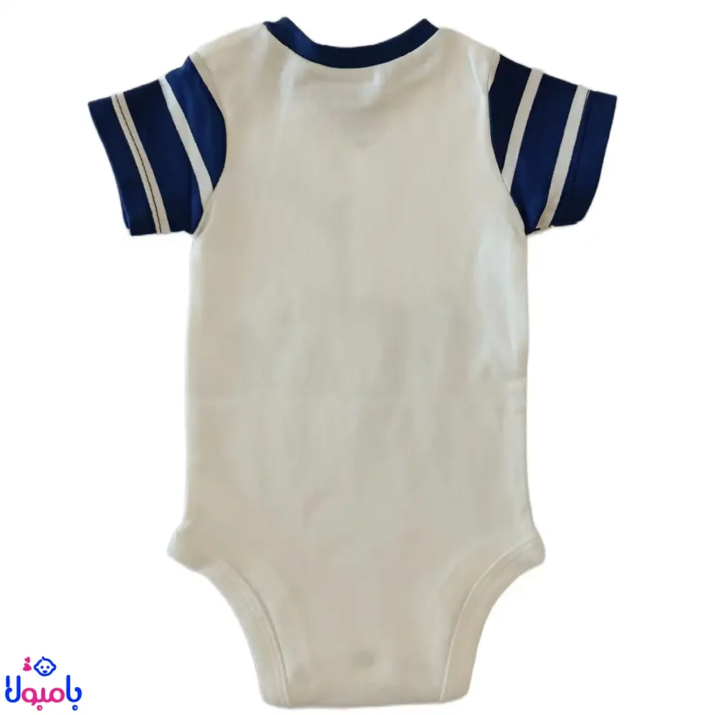 بادی آستین کوتاه پسرانه نیلی طرح فرندز