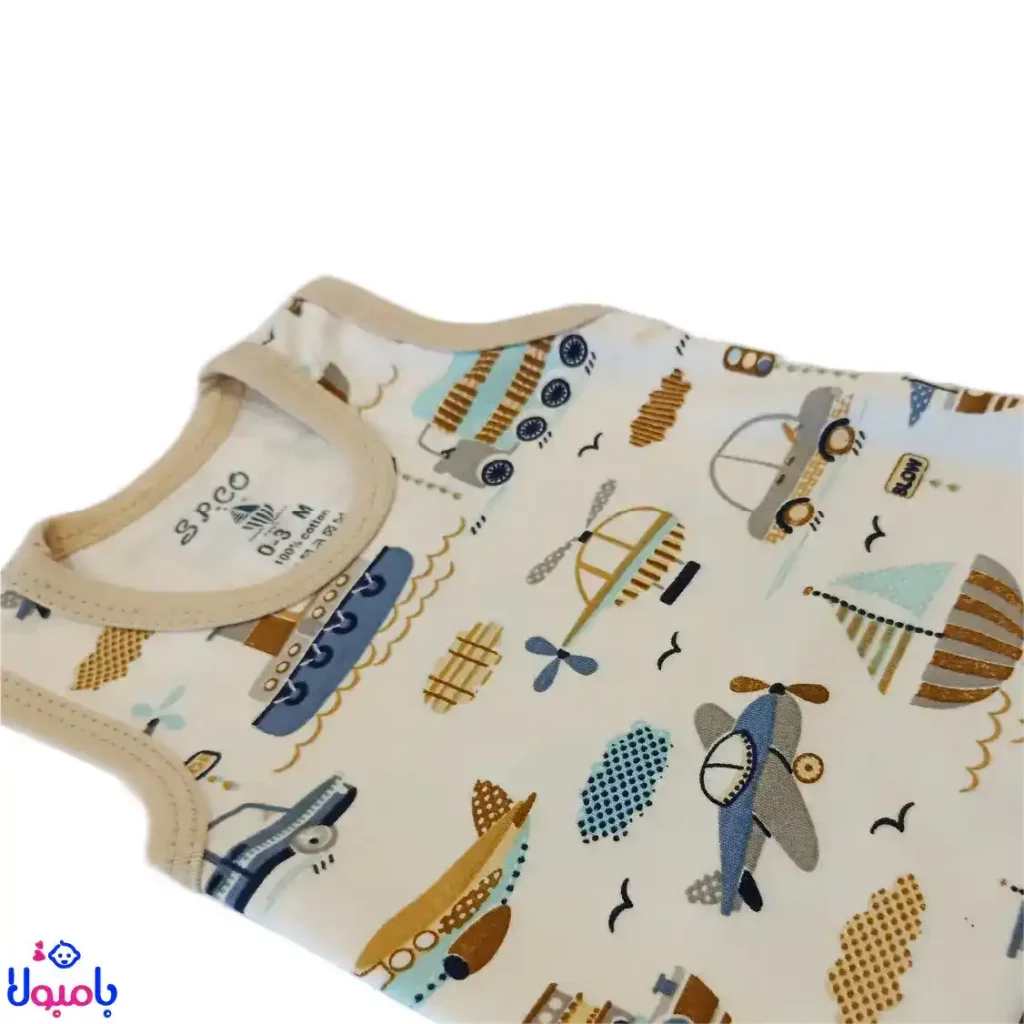 بادی رکابی بچه گانه اسپیکو طرح دنیز