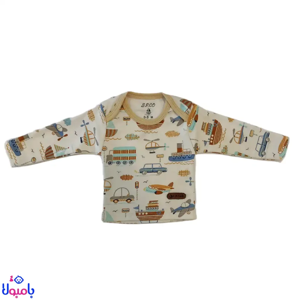 بلوز آستین بلند بچه گانه اسپیکو طرح دنیز