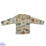 بلوز آستین بلند بچه گانه اسپیکو طرح دنیز