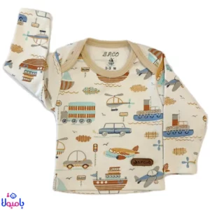 بلوز آستین بلند بچه گانه اسپیکو طرح دنیز