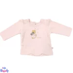 بلوز آستین بلند دخترانه دانالو طرح ویولت