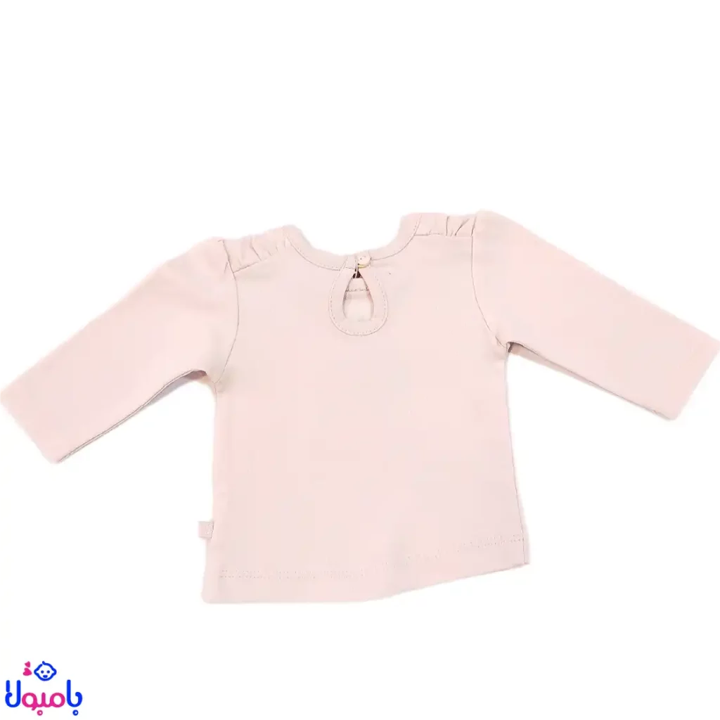 بلوز آستین بلند دخترانه دانالو طرح ویولت