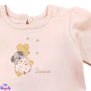 بلوز آستین بلند دخترانه دانالو طرح ویولت