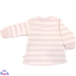 بلوز آستین بلند دخترانه دانالو طرح ویولت راه راه