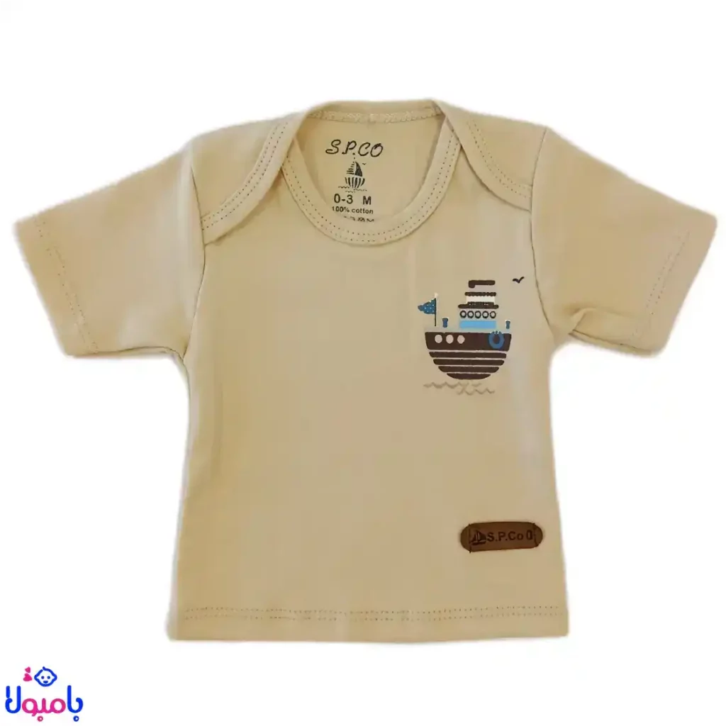 بلوز آستین کوتاه بچه گانه اسپیکو طرح دنیز