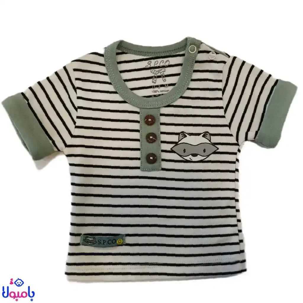 بلوز آستین کوتاه بچه گانه اسپیکو طرح رافائل