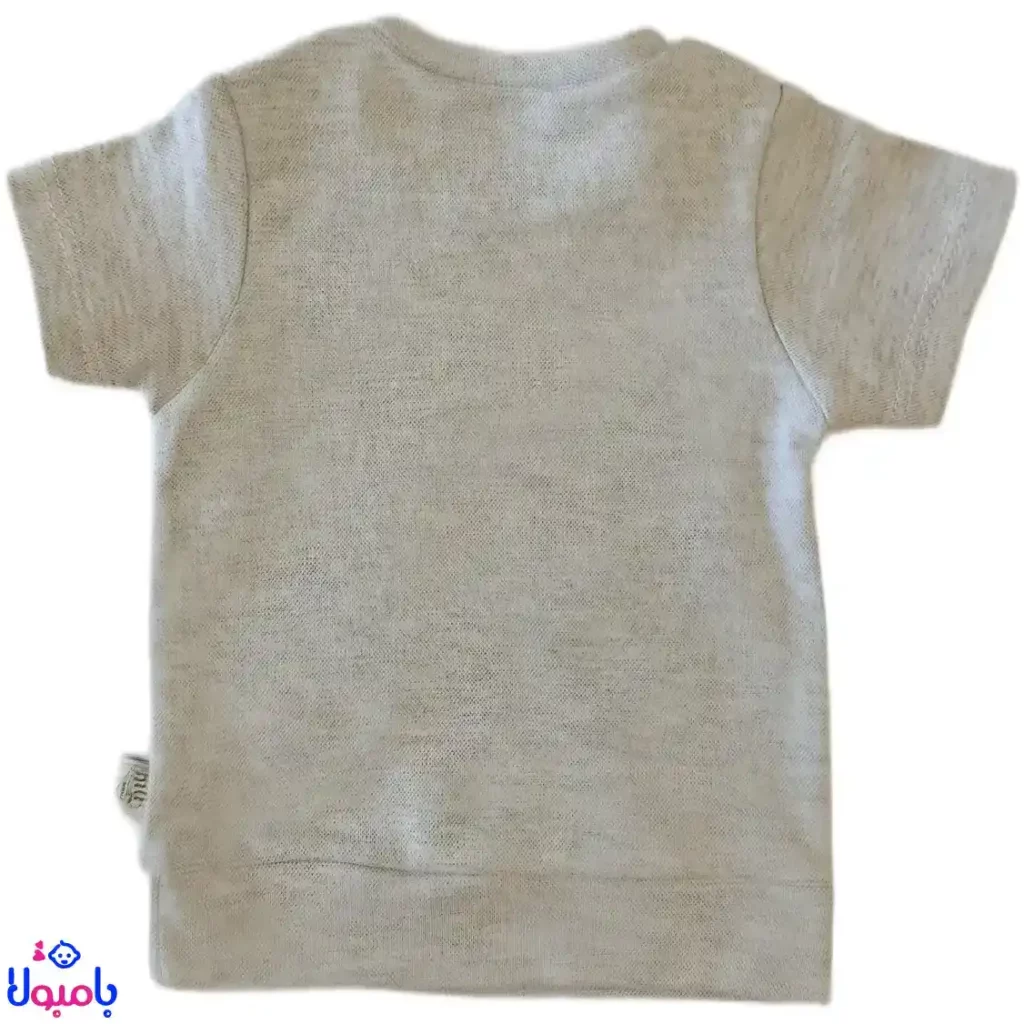 بلوز آستین کوتاه پسرانه نیلی طرح فرندز