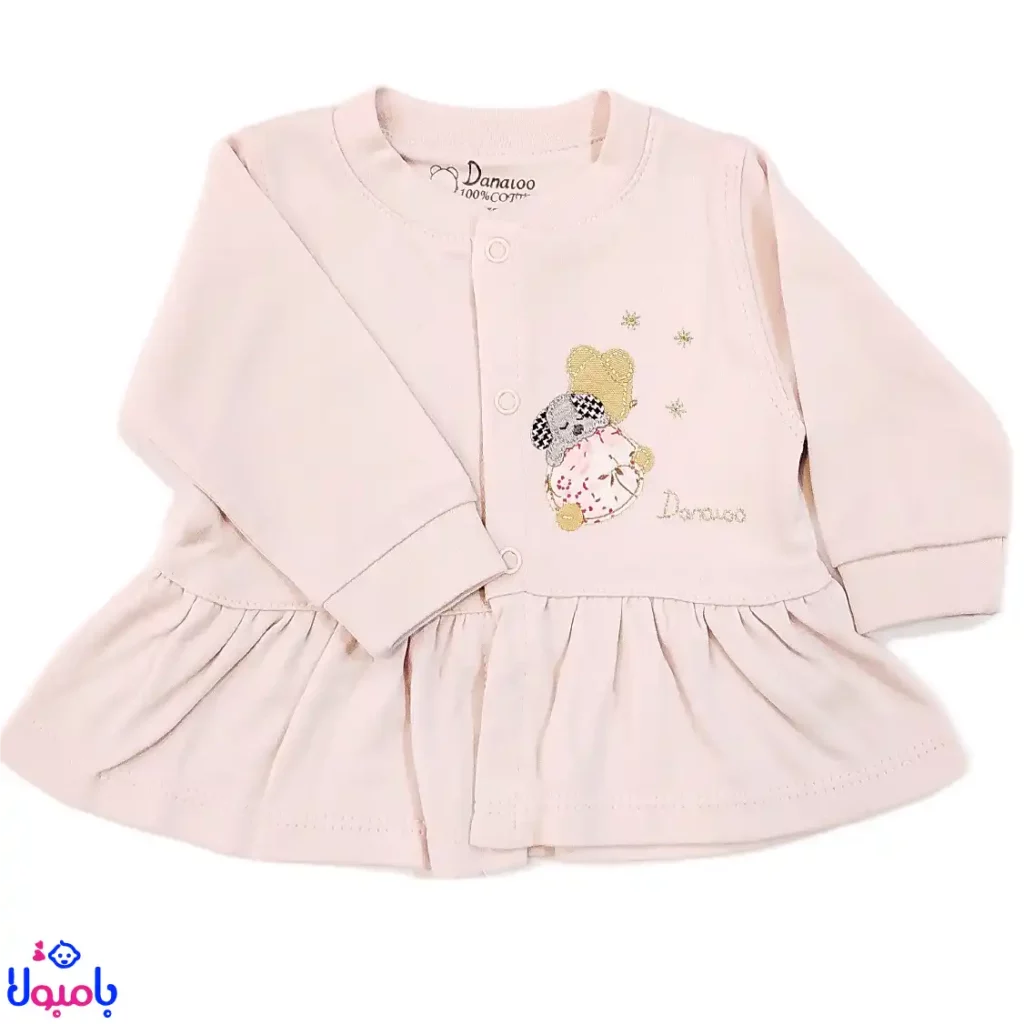 بلوز مانتویی دخترانه دانالو طرح ویولت