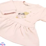 بلوز مانتویی دخترانه دانالو طرح ویولت