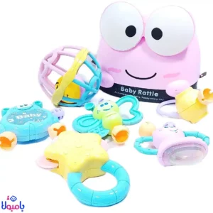 پک جغجغه صندوقی قورباغه Baby Rattle
