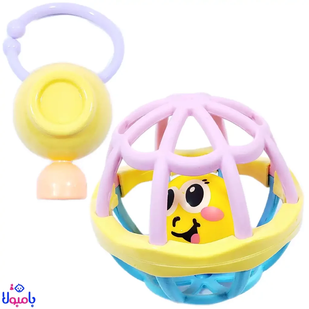 پک جغجغه صندوقی قورباغه Baby Rattle
