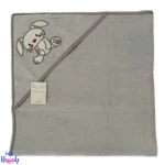 حوله بچه گانه کلاه دار 90*90 سانتی متر