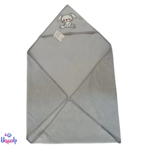 حوله بچه گانه کلاه دار 90*90 سانتی متر