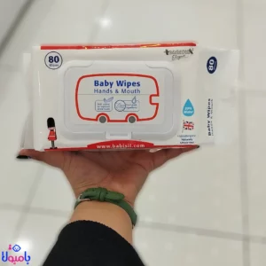 دستمال مرطوب کودک Babisil بسته ۸۰ عددی