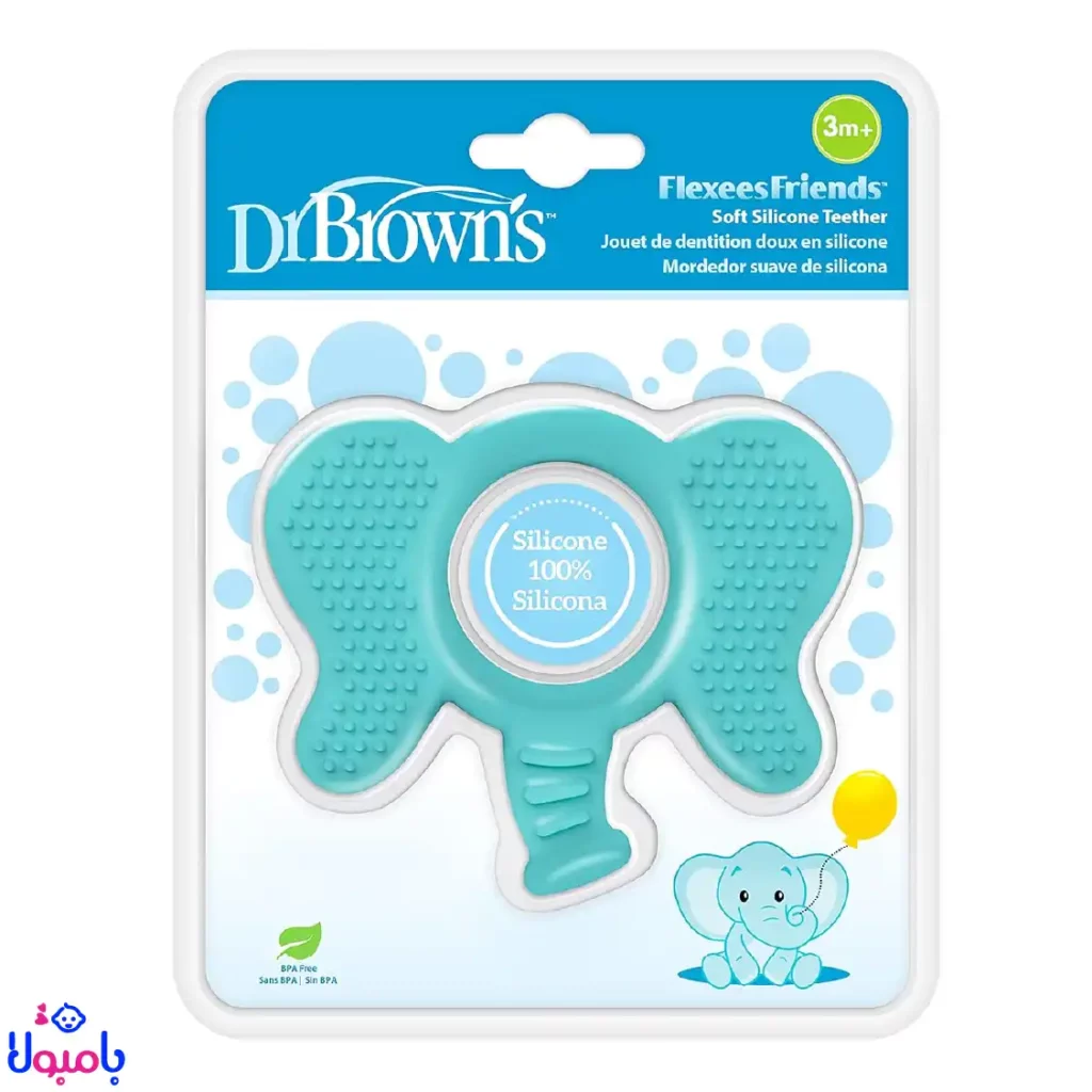 دندانگیر سیلیکونی طرح فیل دکتر برونز (Dr. Brown’s)