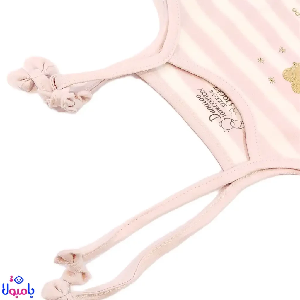 رکابی بند ماکارون دخترانه دانالو طرح ویولت