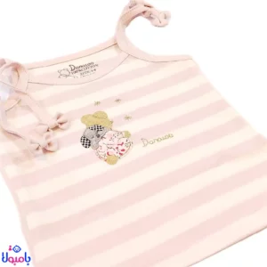 رکابی بند ماکارون دخترانه دانالو طرح ویولت