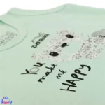 رکابی بچه گانه درنا رنگ آدامسی