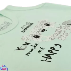 رکابی بچه گانه درنا رنگ آدامسی