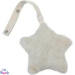 زنجیر پستانک پولیشی طرح ستاره و خرس