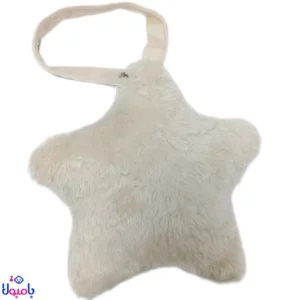 زنجیر پستانک پولیشی طرح ستاره و خرس