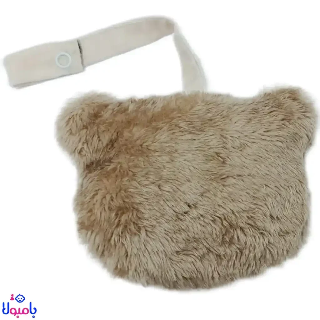 زنجیر پستانک پولیشی طرح ستاره و خرس